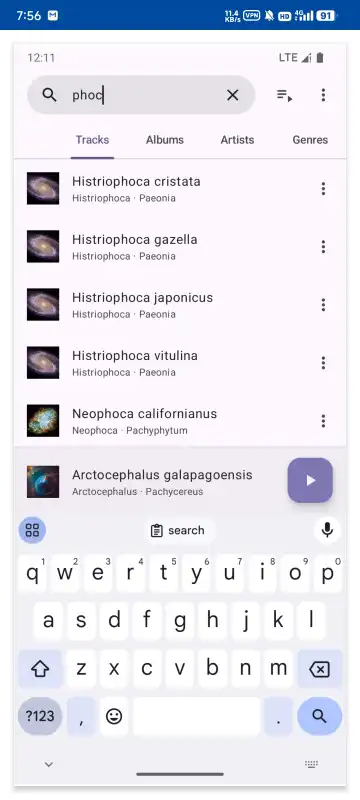Phocid音乐播放器 v20250919