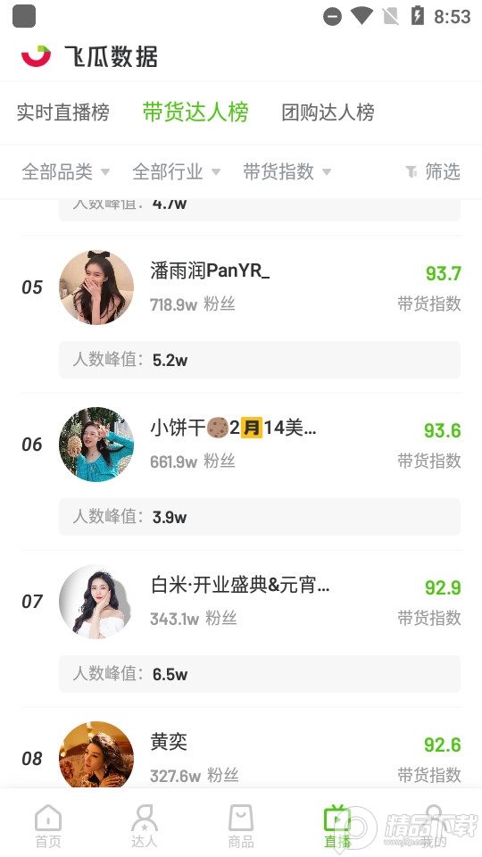 飞瓜数据抖音版 v1.9.1