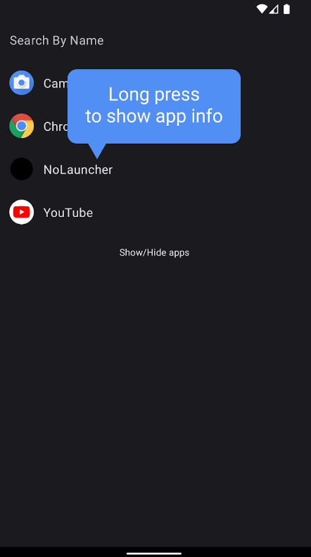 极简桌面app(No Launcher)